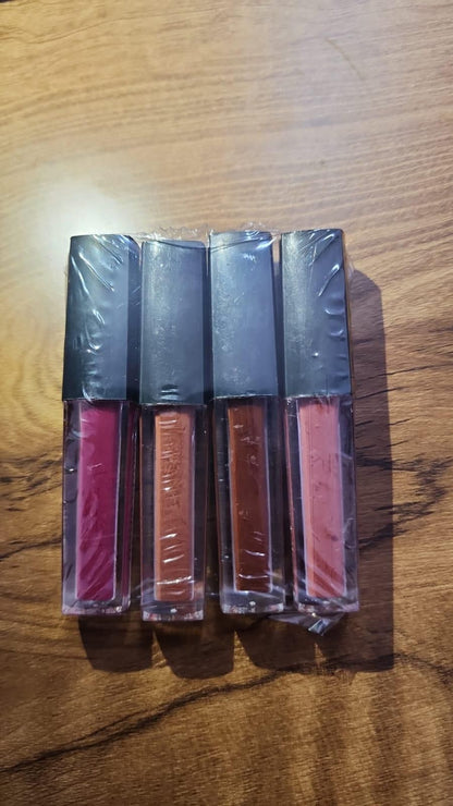 Nude Red Edition Different Shades Liquid Lipstick Set of 4